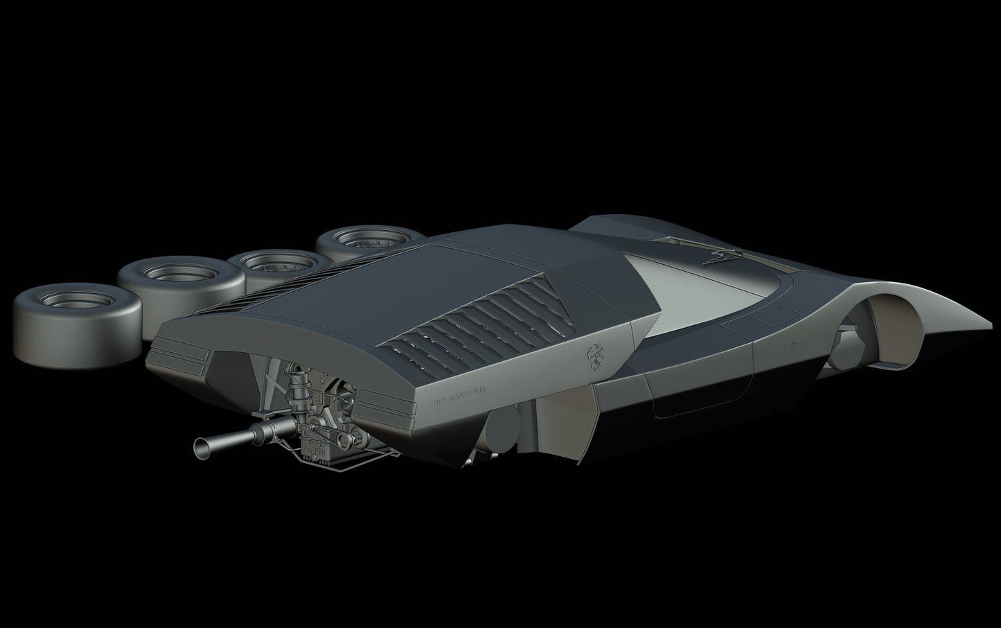 Fiat Abarth 2000 Scorpione by Pininfarina (1969)