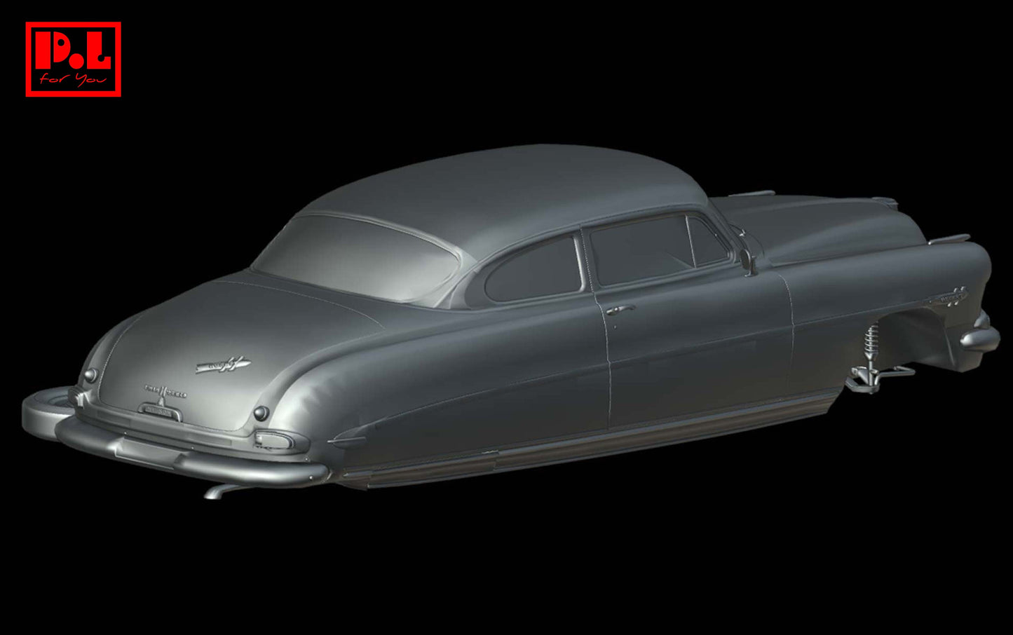Hudson Hornet 1st Gen 2-Door Coupe (1951) - STL files