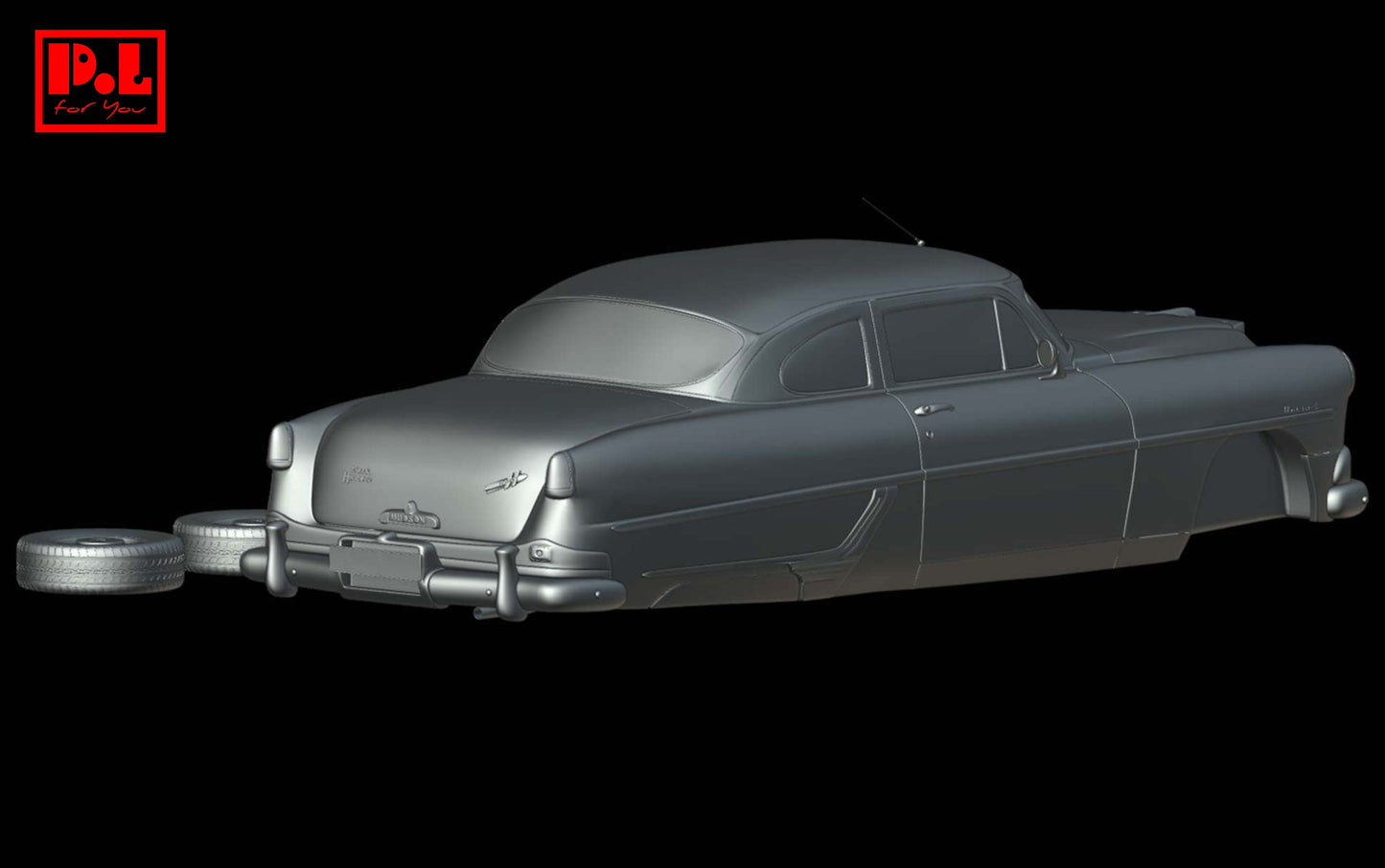 Hudson Hornet 1st Gen Coupe (1954) - STL files