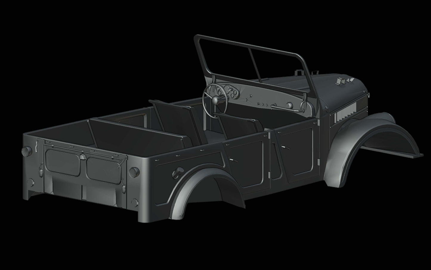 GAZ-69 Soviet Jeep (1954-1972)