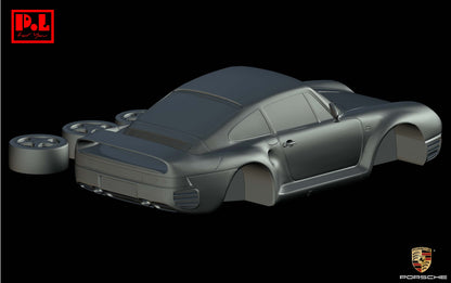Porsche 959 (1986) - STL files