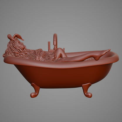 Woman bathing)) — 3D print STL files