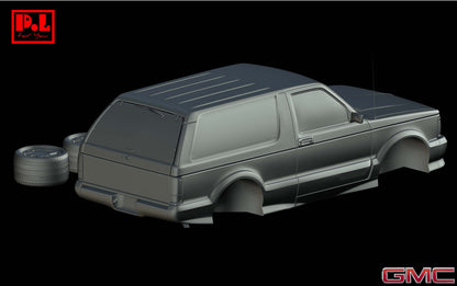 GMC Typhoon (1992) - STL files