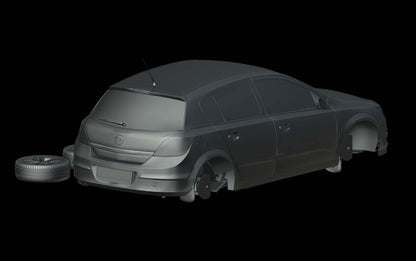 Opel Astra H (Astra III) 5-Door Facelift (2007-2009)