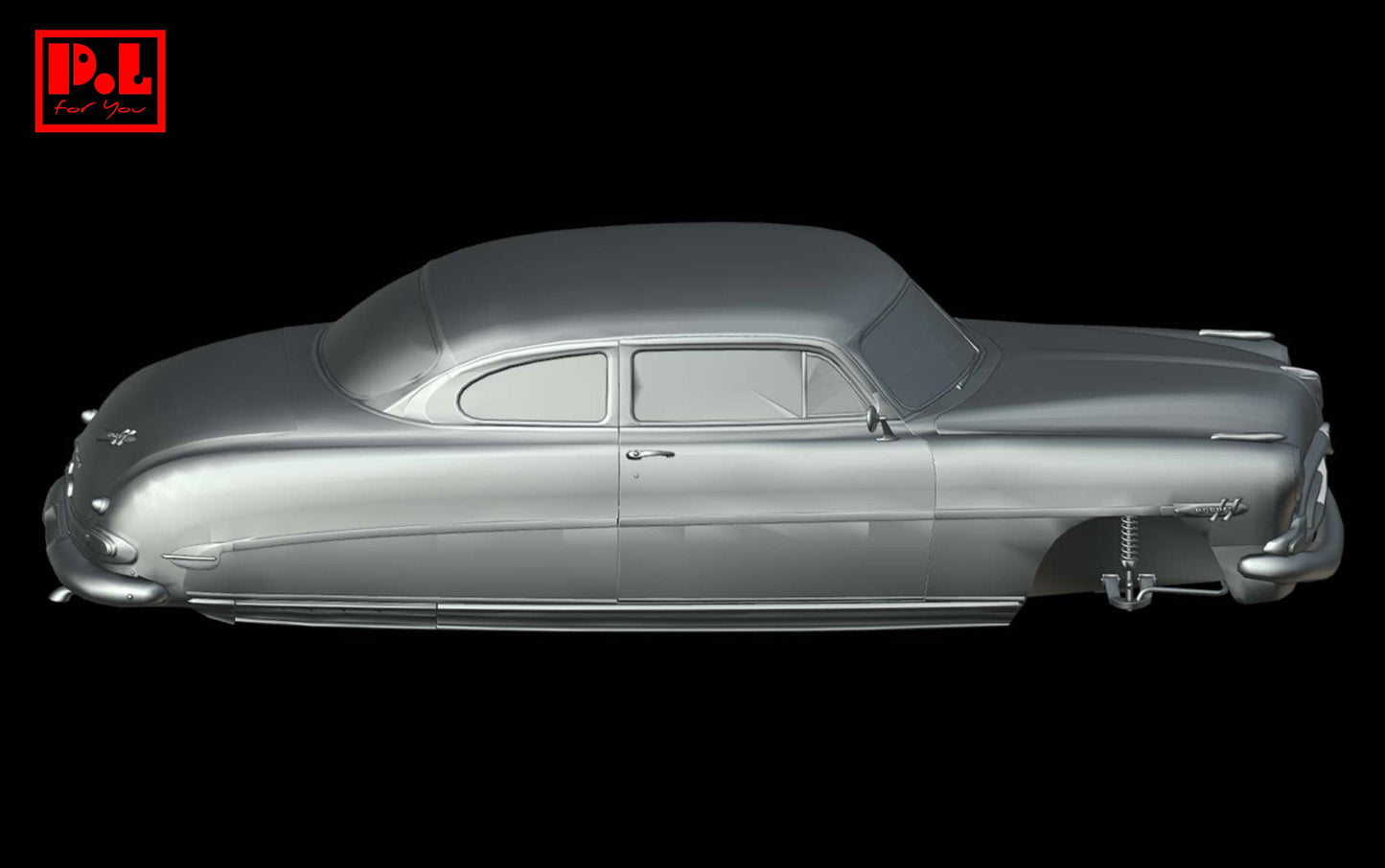 Hudson Hornet 1st Gen 2-Door Coupe (1951) - STL files