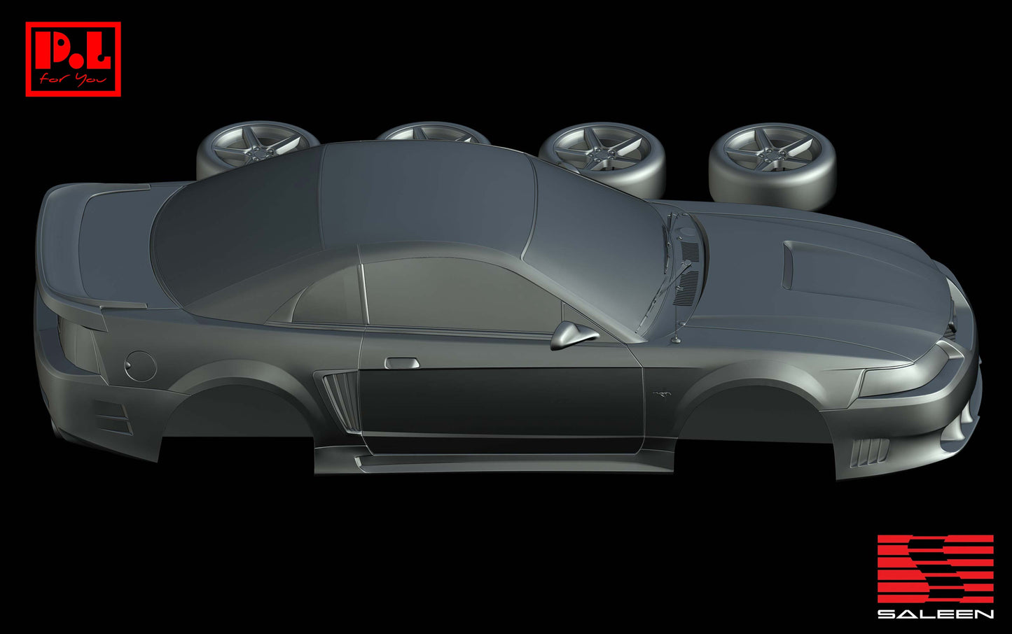 Saleen S281 (2000) - STL files