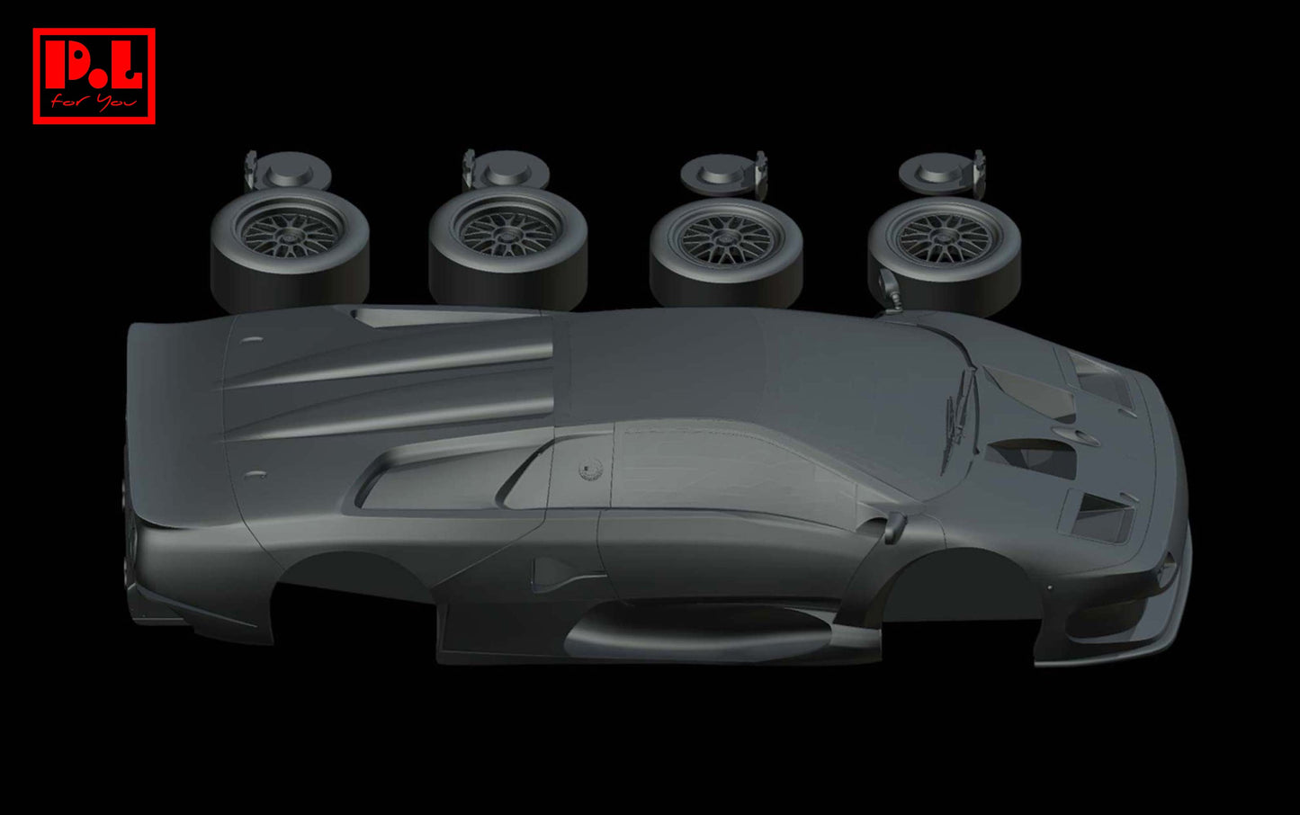 Lamborghini Diablo GT1 Stradale (1997) - STL files