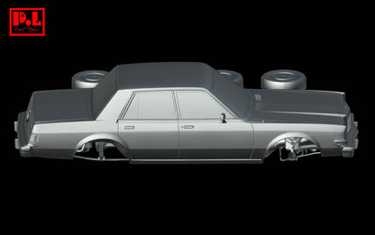 Dodge Diplomat 4-Door Sedan (1977) - STL files