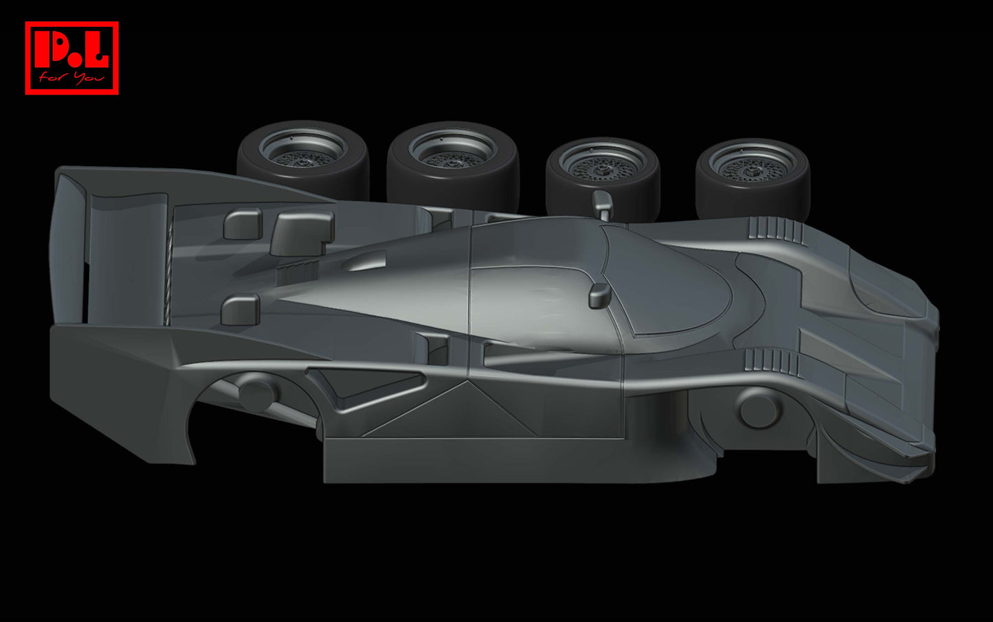 Nissan GTP ZX-Turbo — 3D print STL files