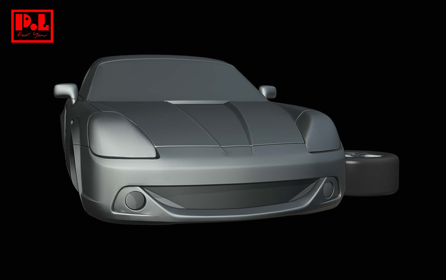 Toyota MR2 (W30) — 3D print STL files