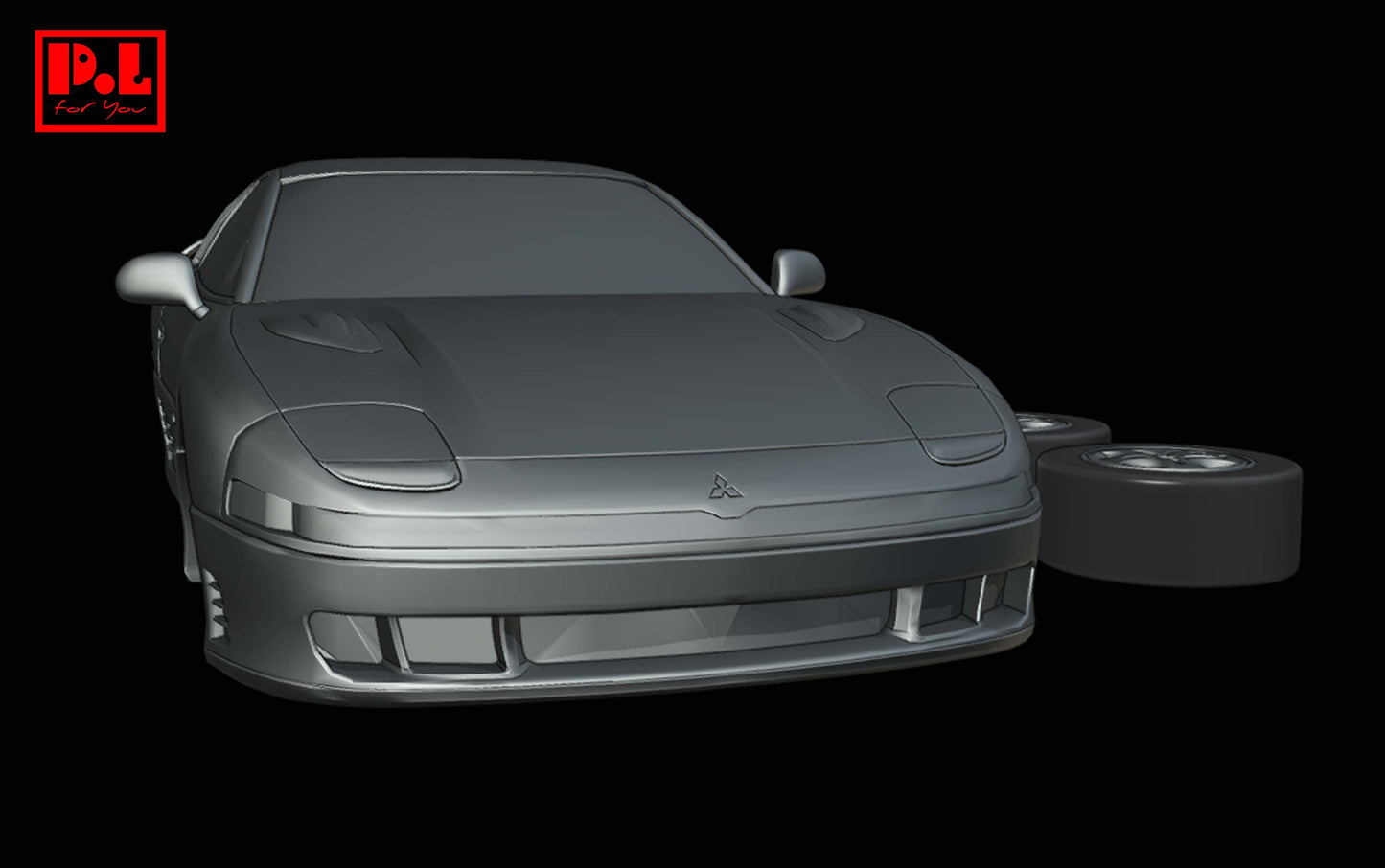 Mitsubishi 3000GT/GTO — 3D print STL files