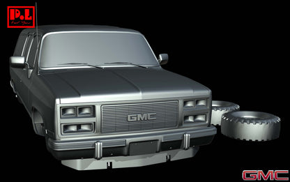 GMC Suburban 2500 (1989) - STL files