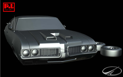Oldsmobile 442 Hurst (1969) - STL files