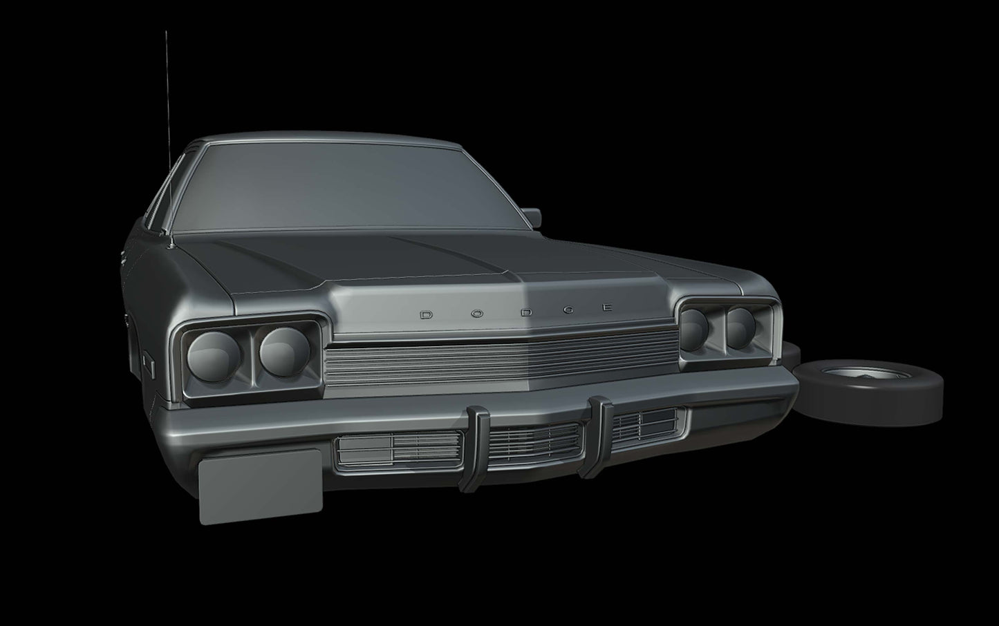 Dodge Monaco 4-Door Sedan (1974)