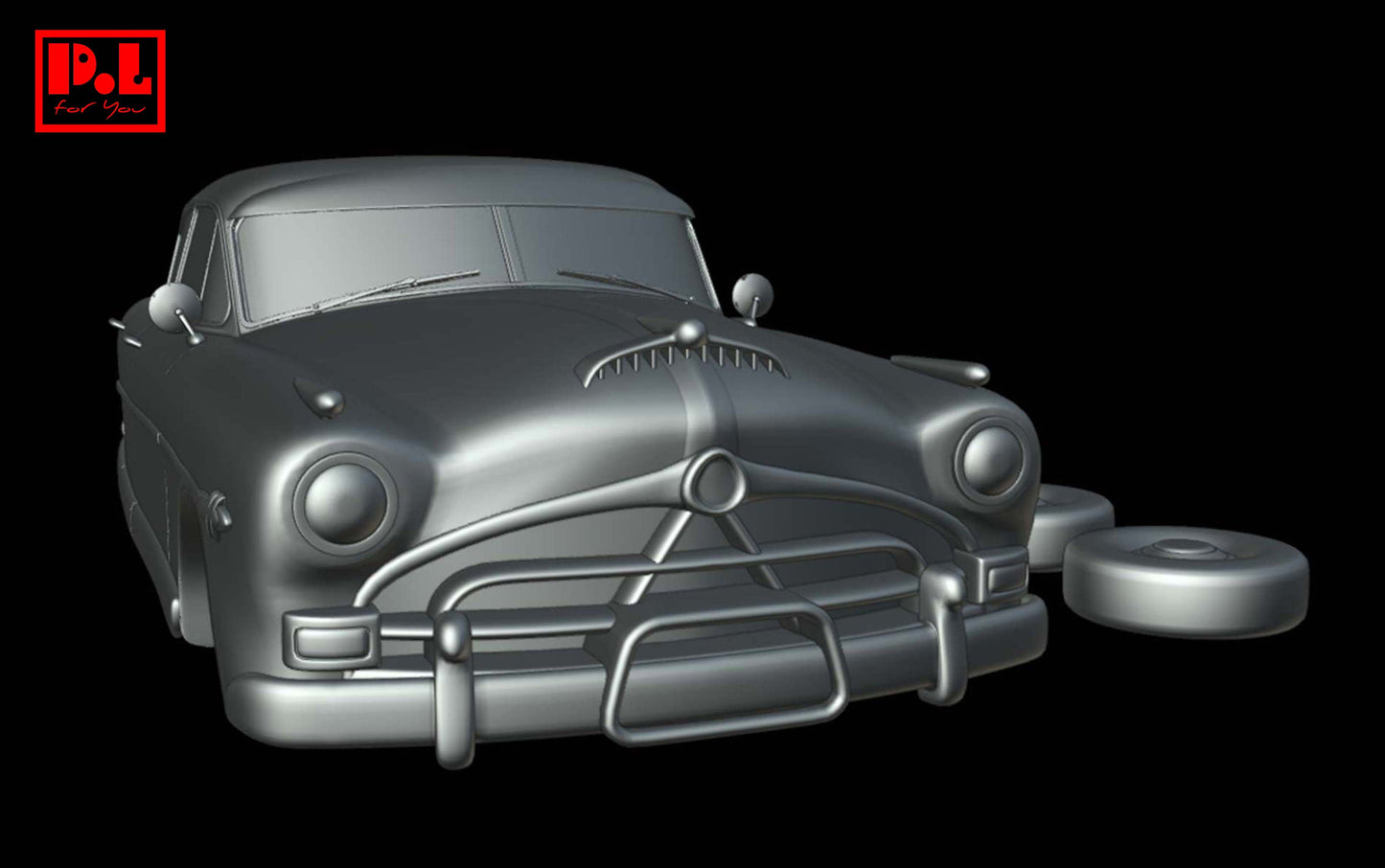 Hudson Hornet 1st Gen Sedan (1953) - STL files