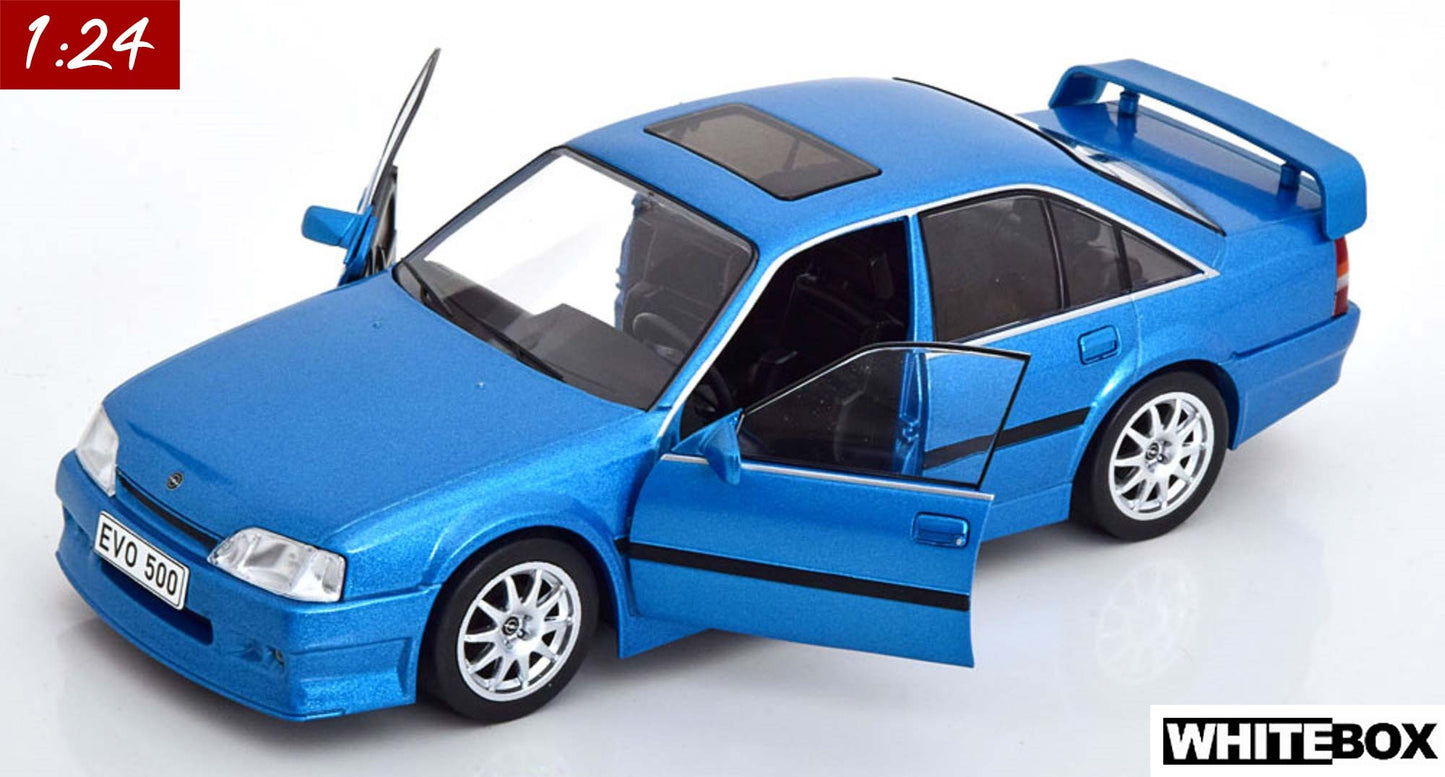 White Box 1:24 Opel Omega Evo 500 bluemetallic (WB124138-O)