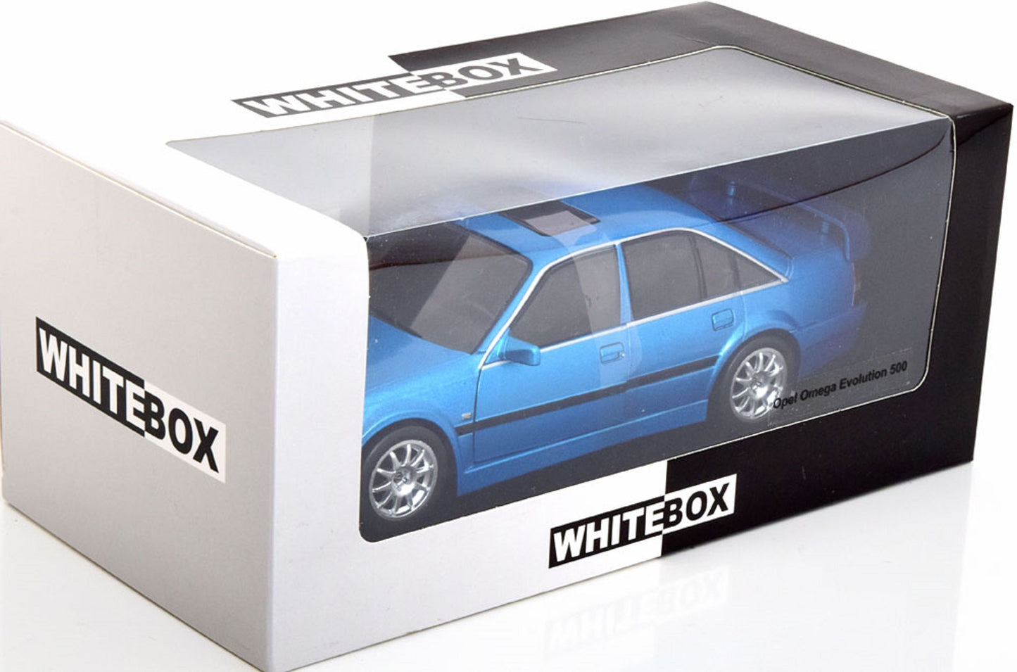 White Box 1:24 Opel Omega Evo 500 bluemetallic (WB124138-O)