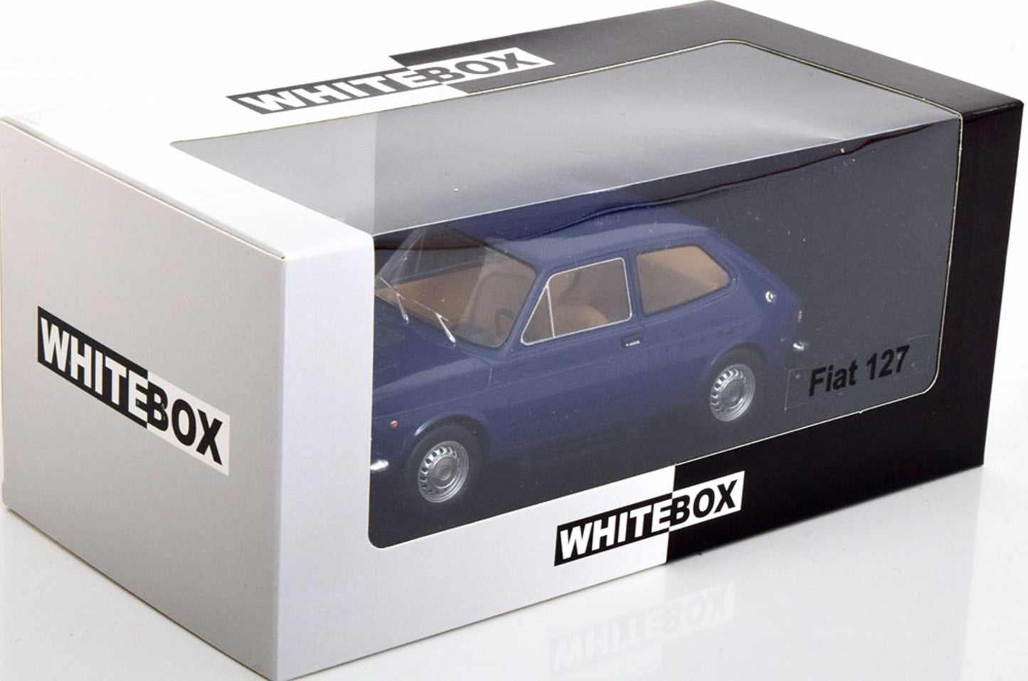 White Box 1:24 Fiat 127 Darkblue (WB124148)