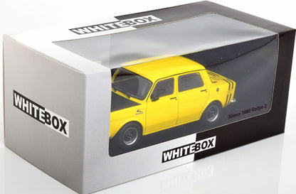 White Box 1:24 Simca 1000 Rallye 2 Yellow Black (WB124153)