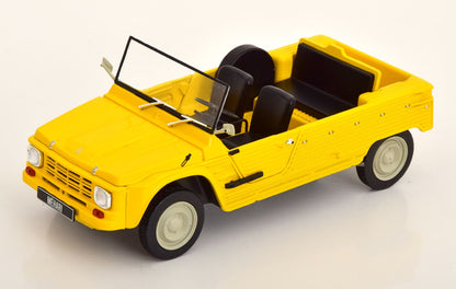 White Box 1:24 Citroen Mehari Yellow (WB124146)