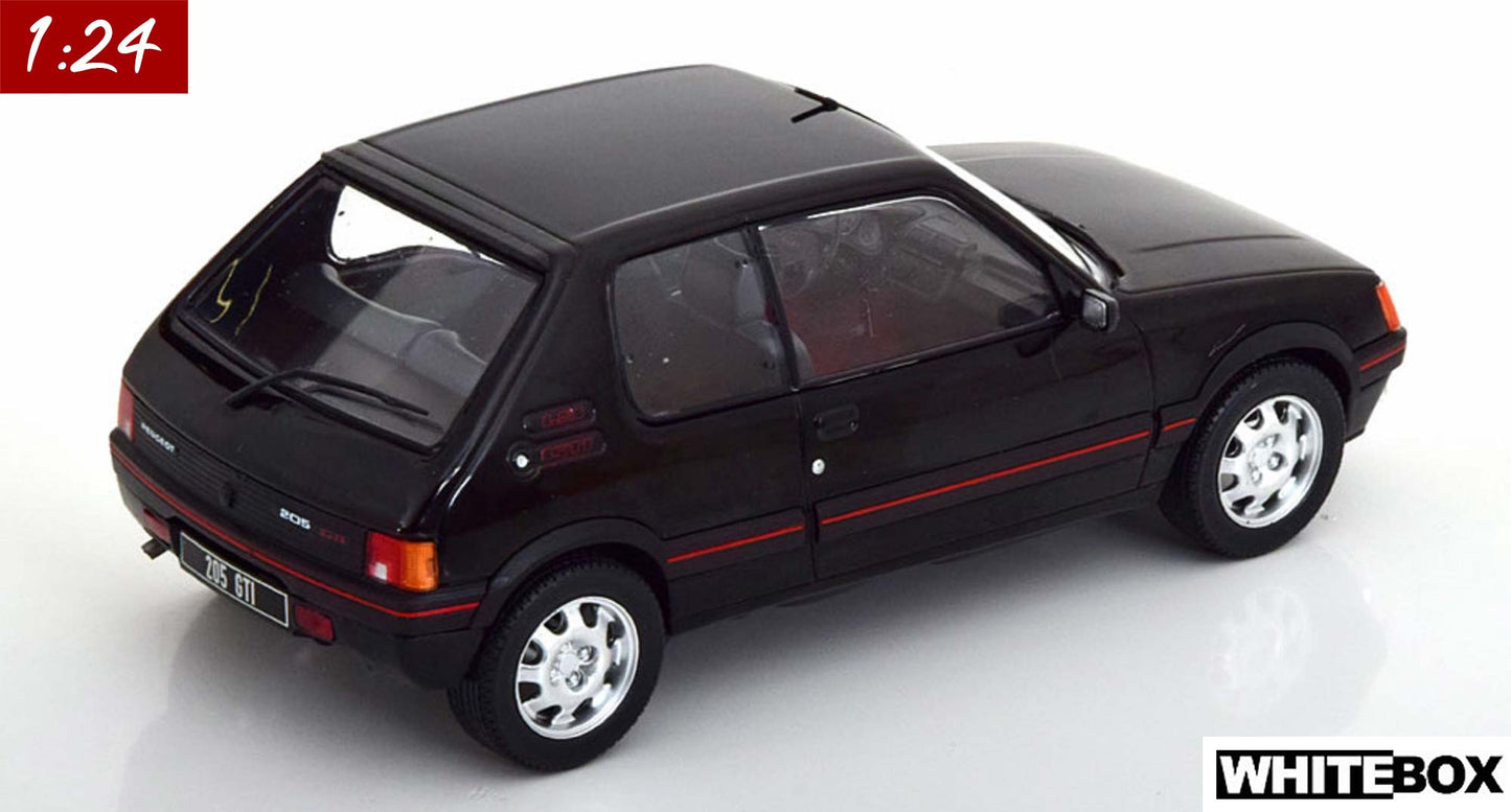 White Box 1:24 Peugeot 205 GTI Black (WB124161)