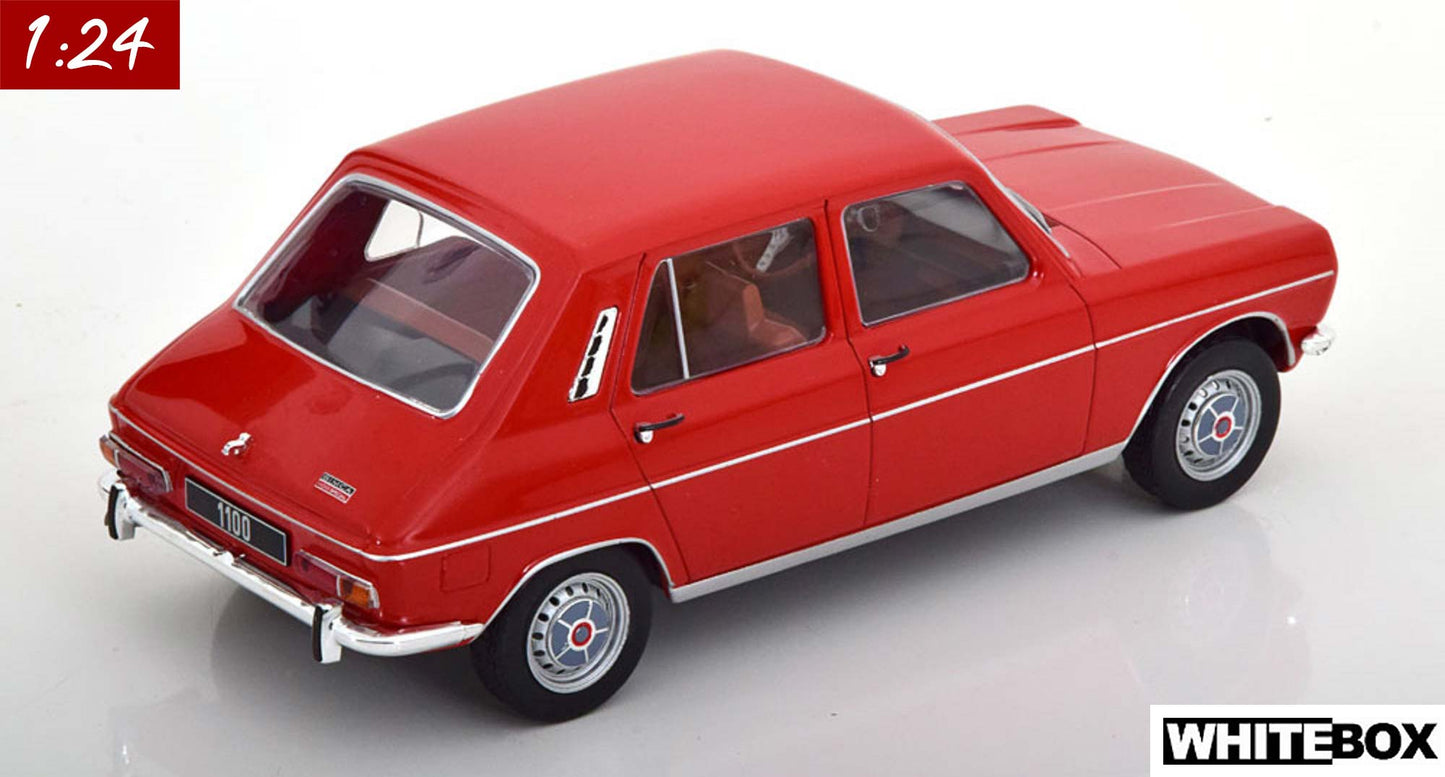 White Box 1:24 Simca 1100 Red (WB124167)