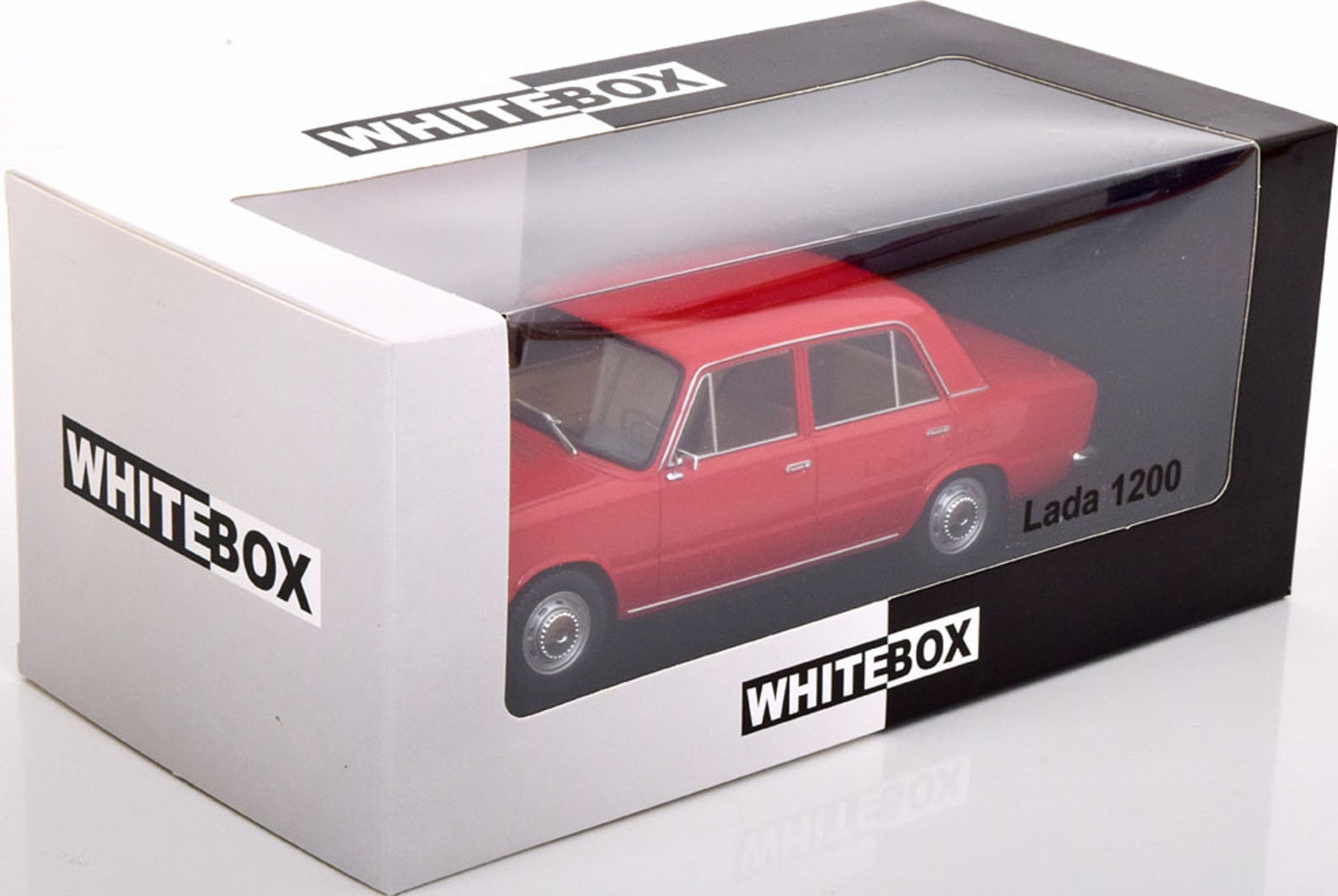 White Box 1:24 Lada 1200 Saloon Red (WB124170)