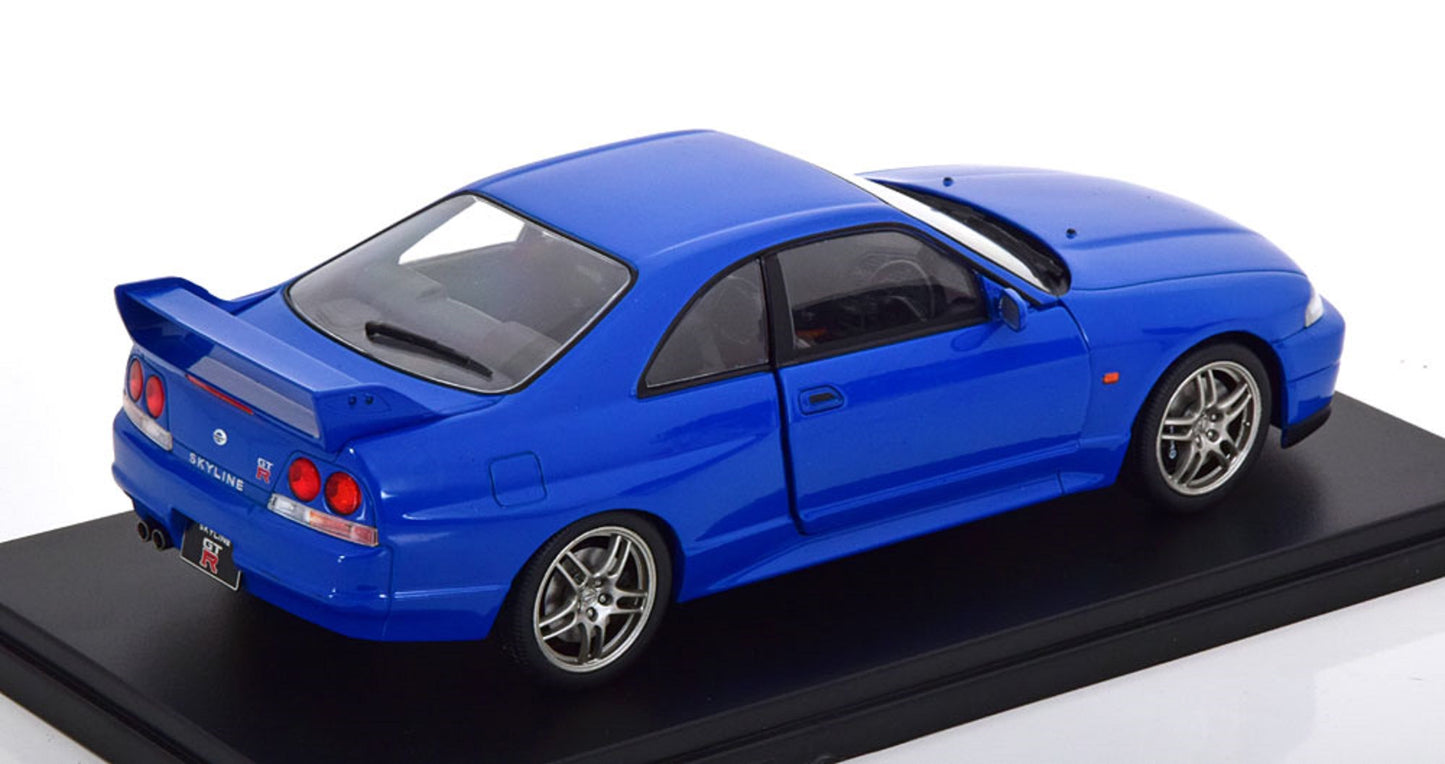 White Box 1:24 Nissan Skyline GT-R (R33) Blue (WB124172-O)