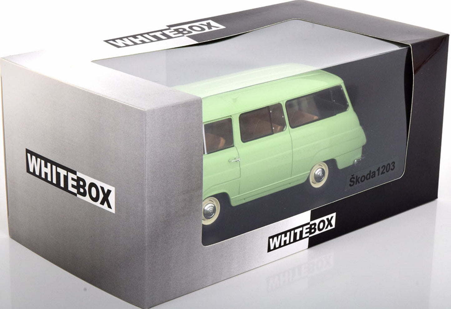 White Box 1:24 Skoda 1203 Bus Lightgreen (WB124176)