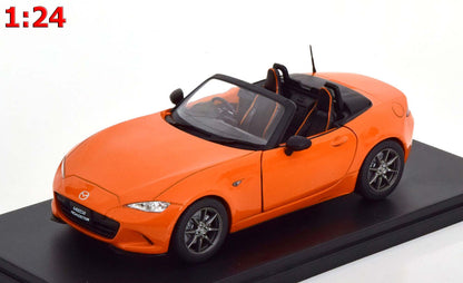 White Box 1:24 Mazda MX-5 Roadster Orange (WB124178-O)