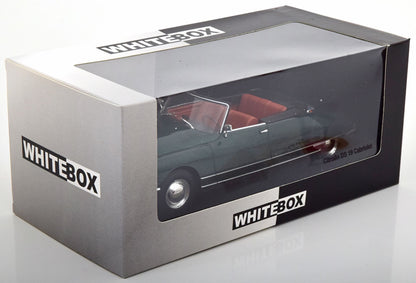 White Box 1:24 Citroen DS19 Convertible darkgreen-metallic (124180)