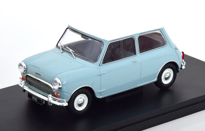 White Box 1:24 Austin Mini Cooper S Lightblue White (124183)