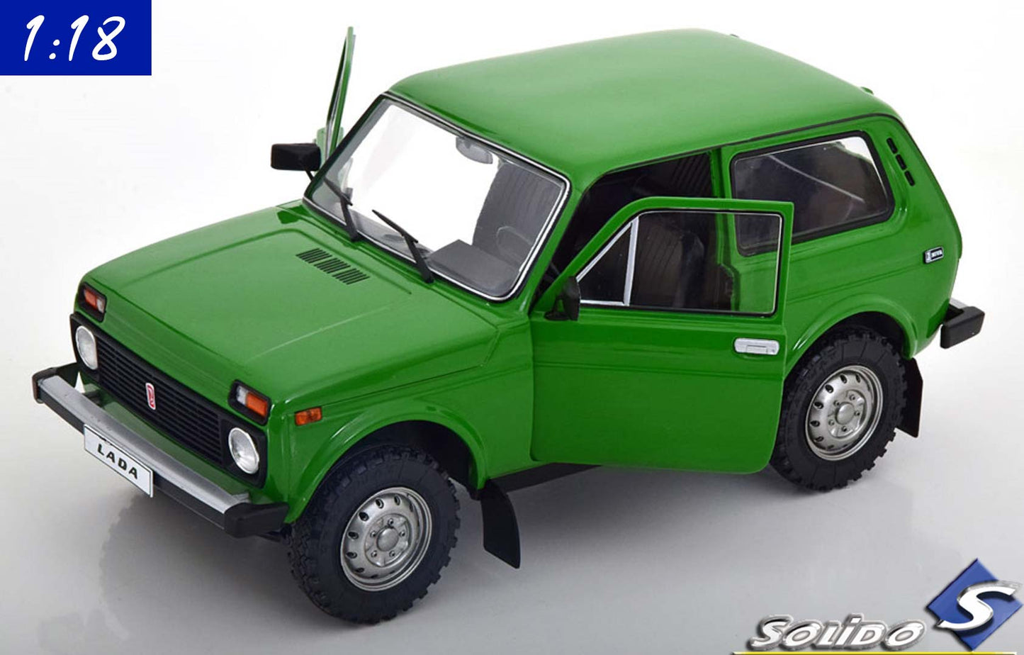 Solido 1:18 Lada Niva (1980) Green (S1807304)