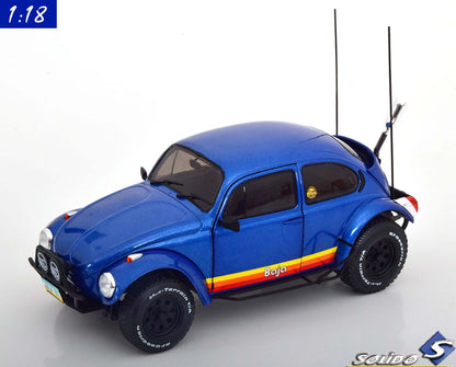 Solido 1:18 Volkswagen Beetle (VW Käfer) Baja (1975) bluemetallic (S1809601)