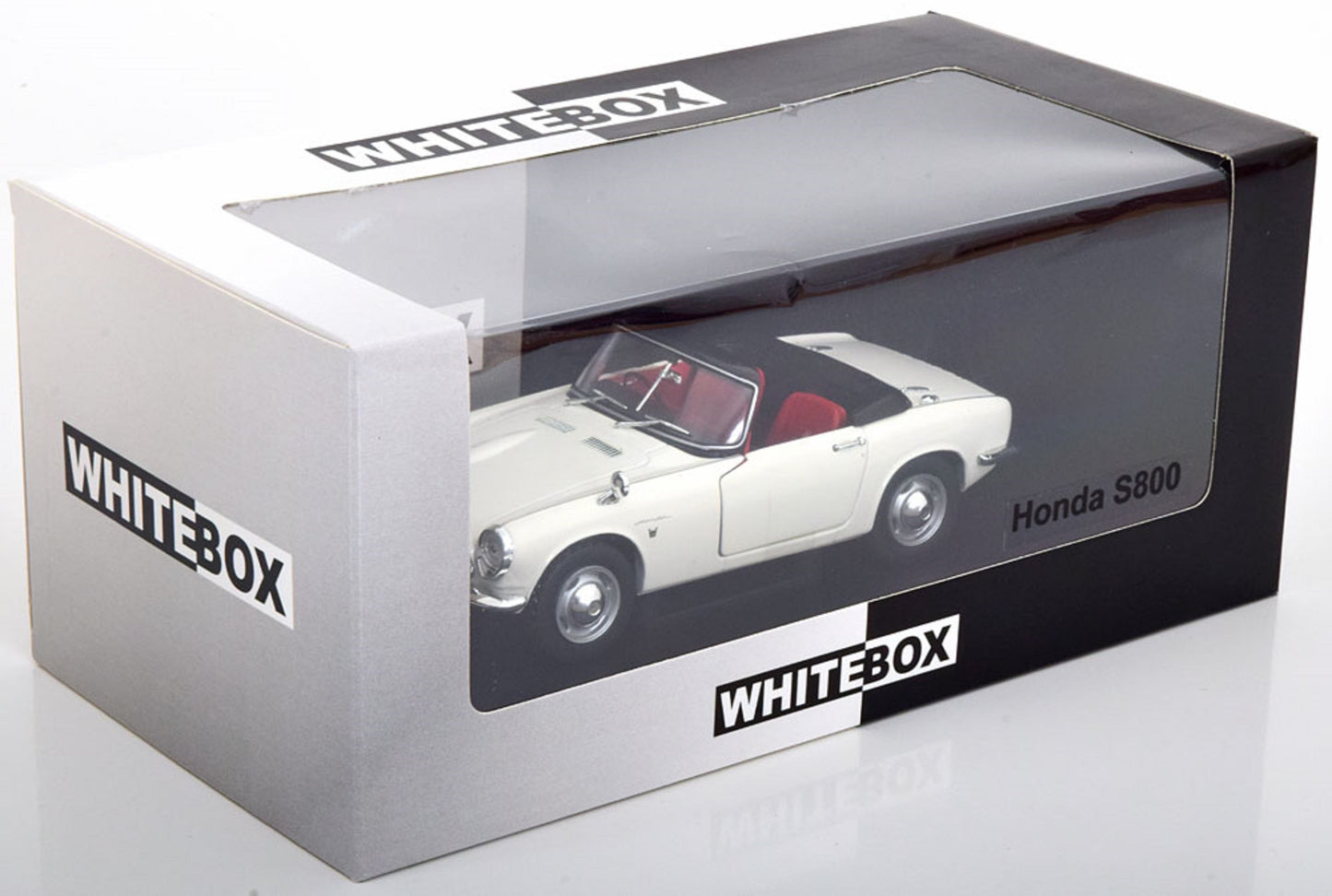 White Box 1:24 Honda S800 White (124184)