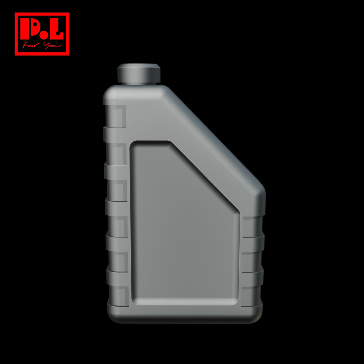 A bottle of motor oil — 3D print STL files