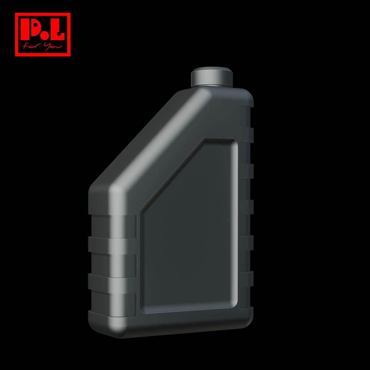 A bottle of motor oil — 3D print STL files