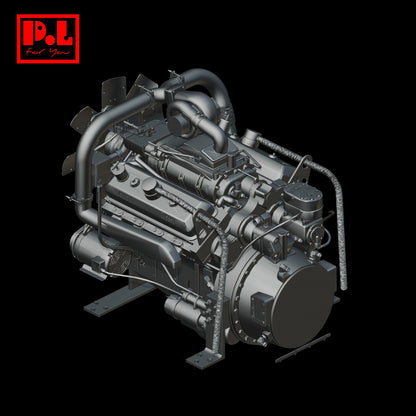 American Diesel Engine — 3D print STL files