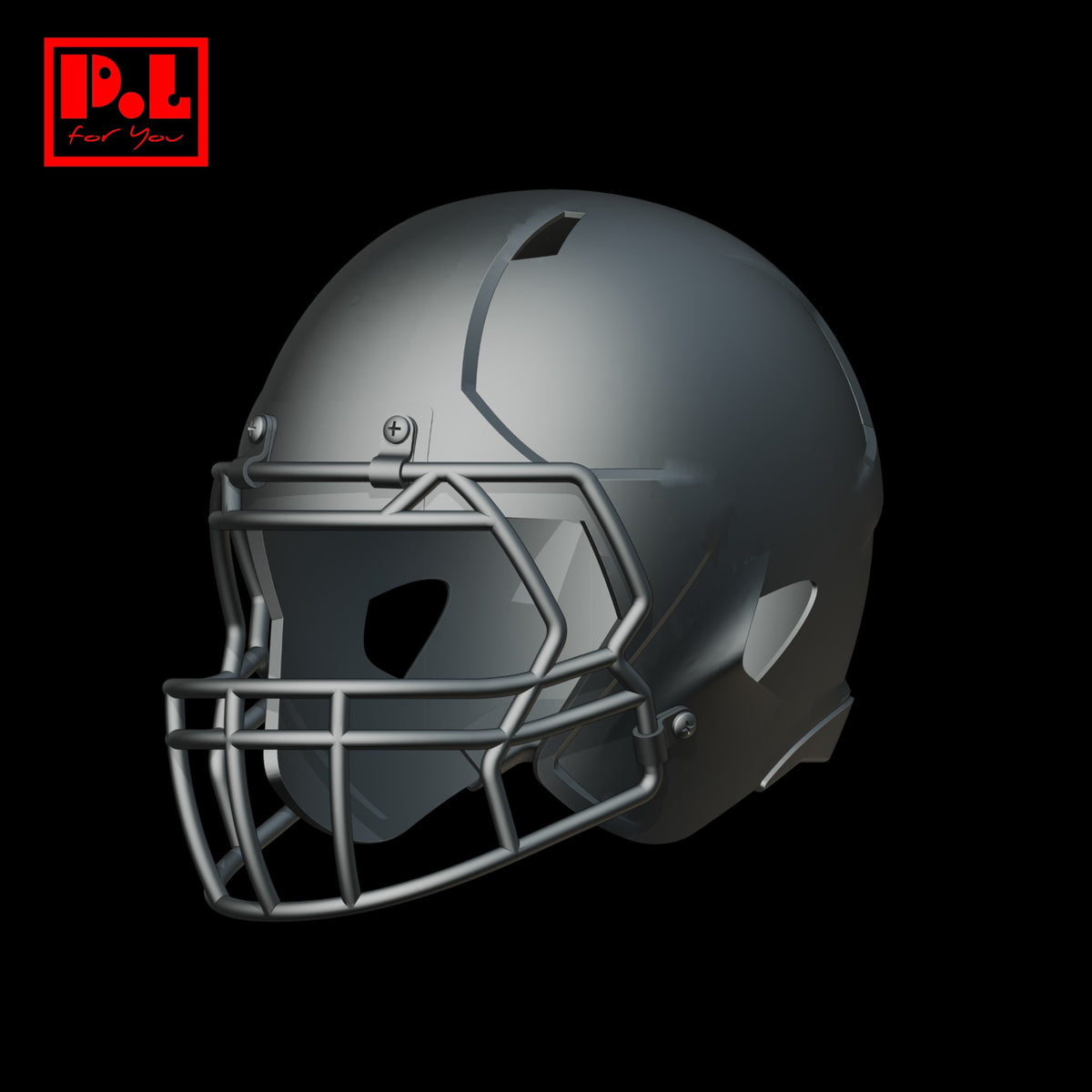 American Football Helmet — 3D print STL files