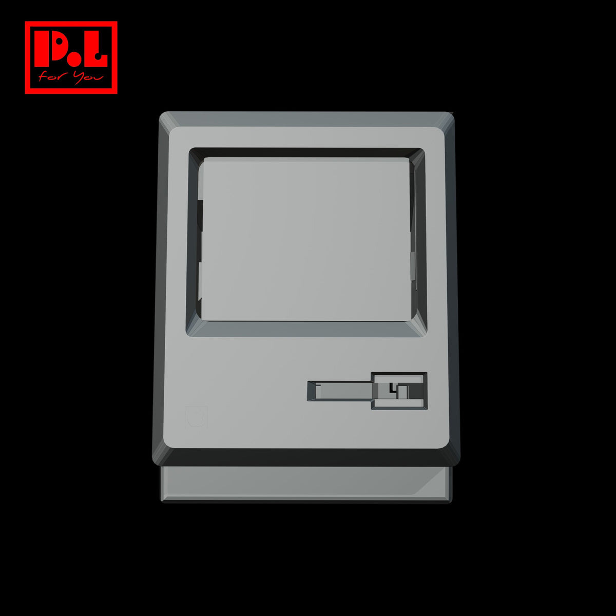 Apple Macintosh 128K 512K (1984) — 3D print STL files