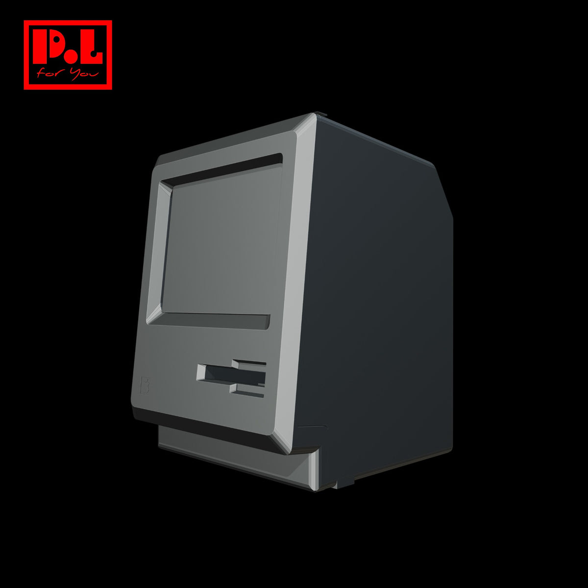 Apple Macintosh 128K 512K (1984) — 3D print STL files
