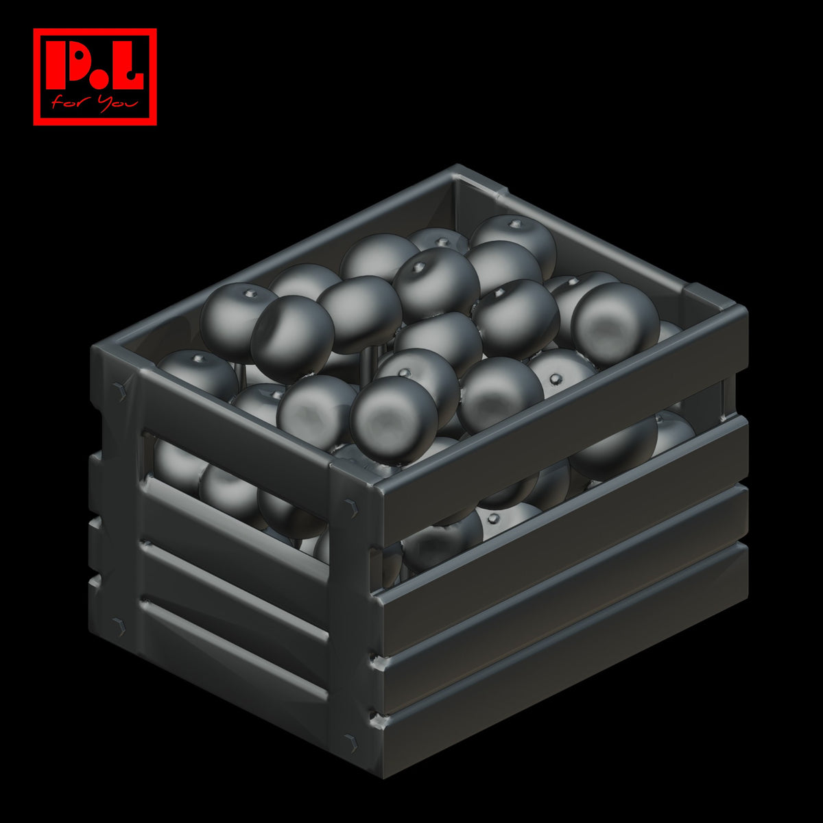 Apple box — 3D print STL files
