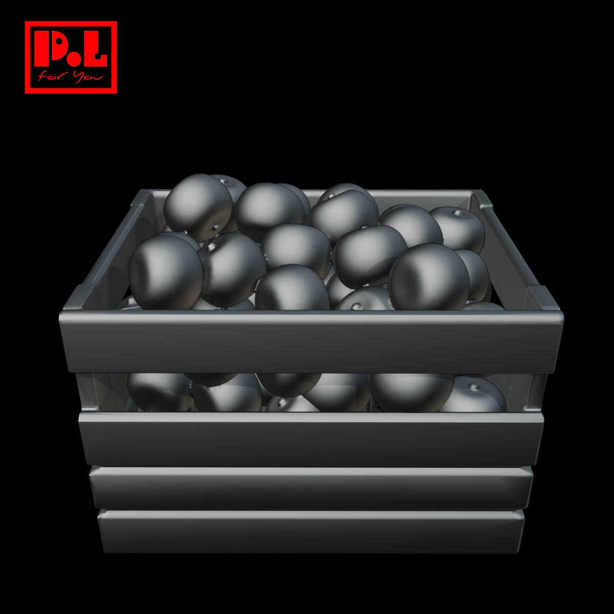 Apple box — 3D print STL files