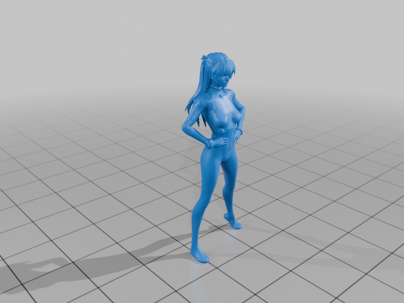 Asuka girl — 3D print STL files