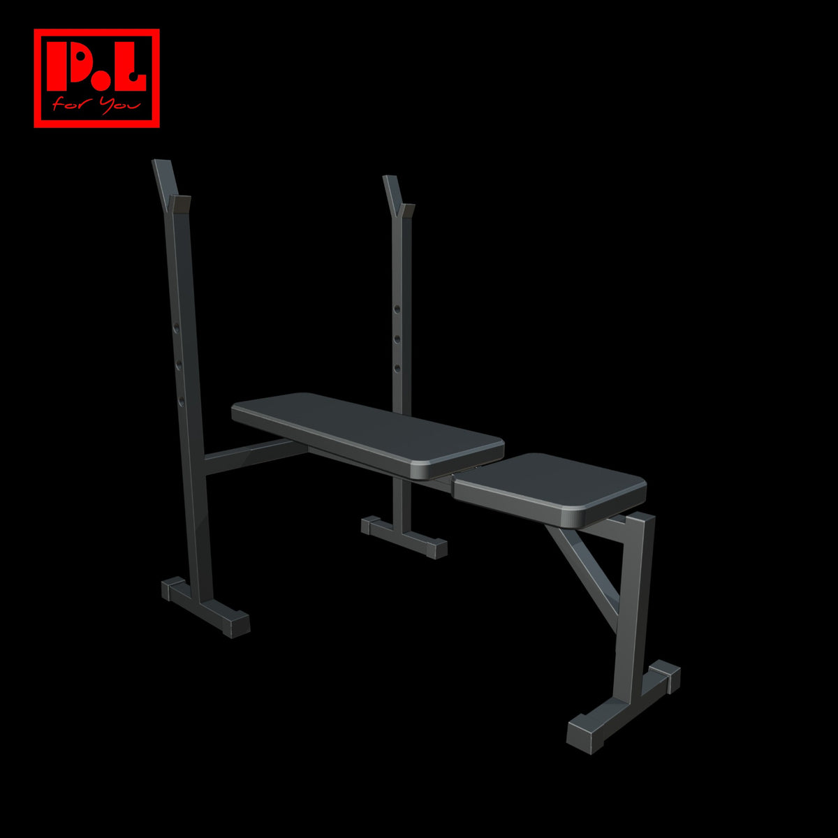Barbell Bench Press — 3D print STL files