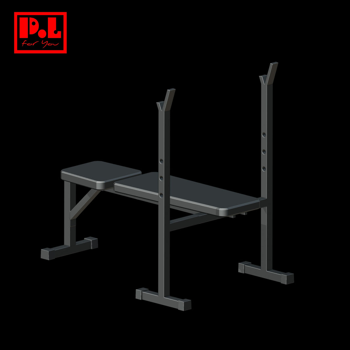 Barbell Bench Press — 3D print STL files