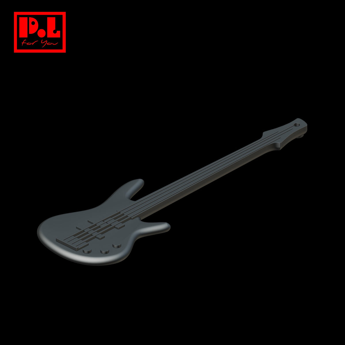 Bass guitar — 3D print STL files