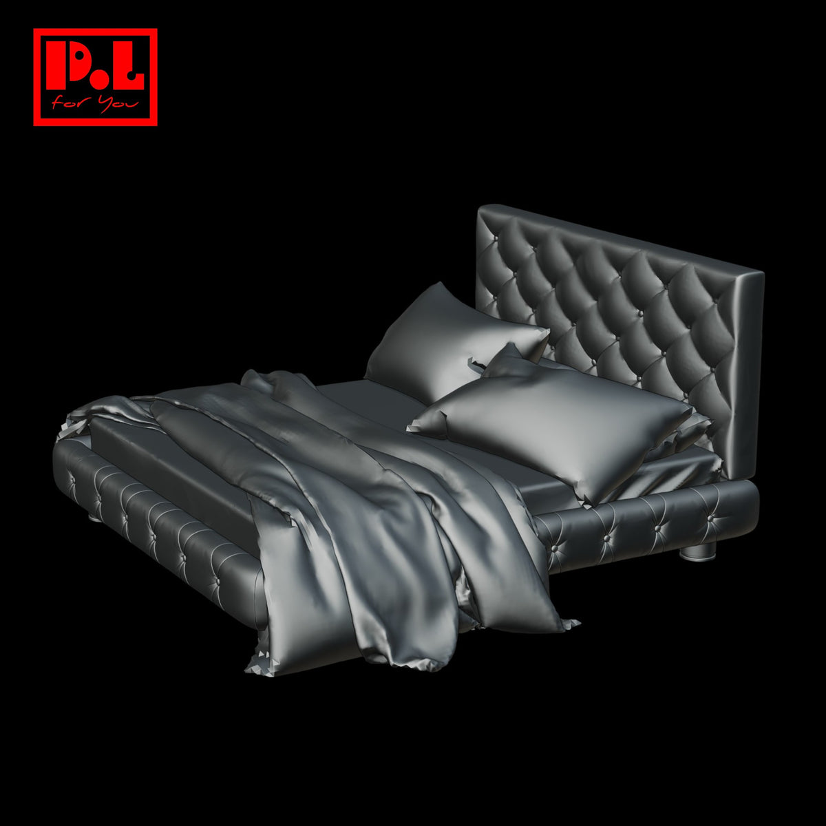 Bed v2 — 3D print STL files