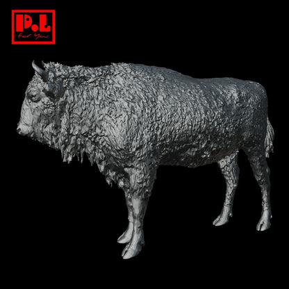 Bison — 3D print STL files