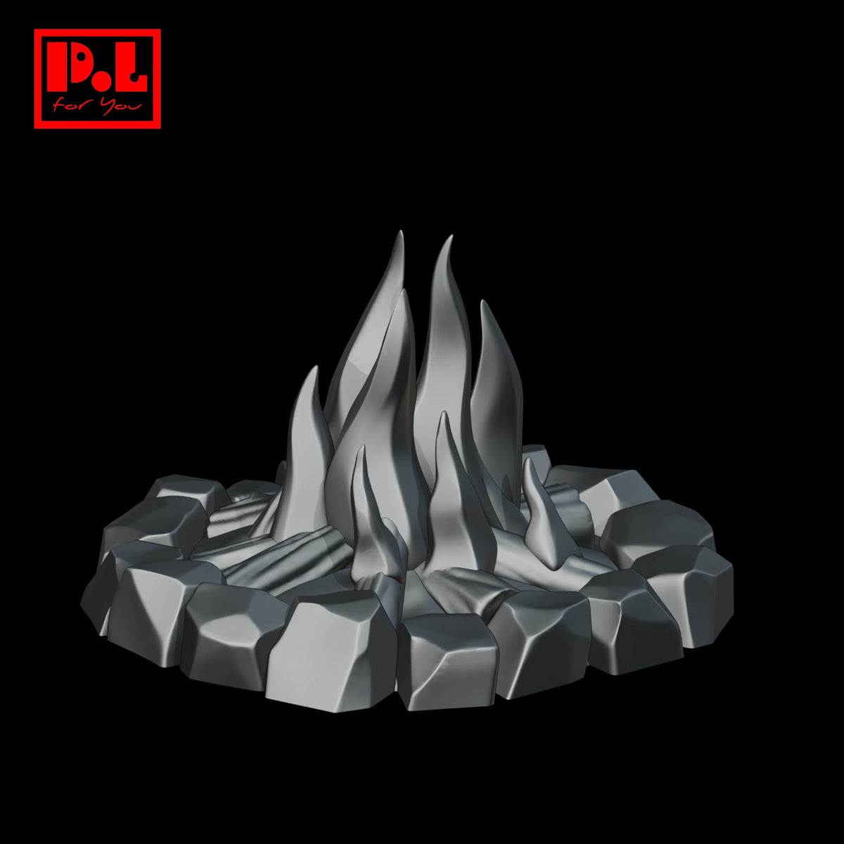Bonfire v2 — 3D print STL files